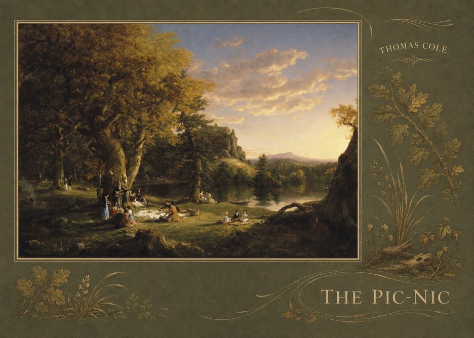 Thomas Cole The Pic-nic II No5 - Poszter