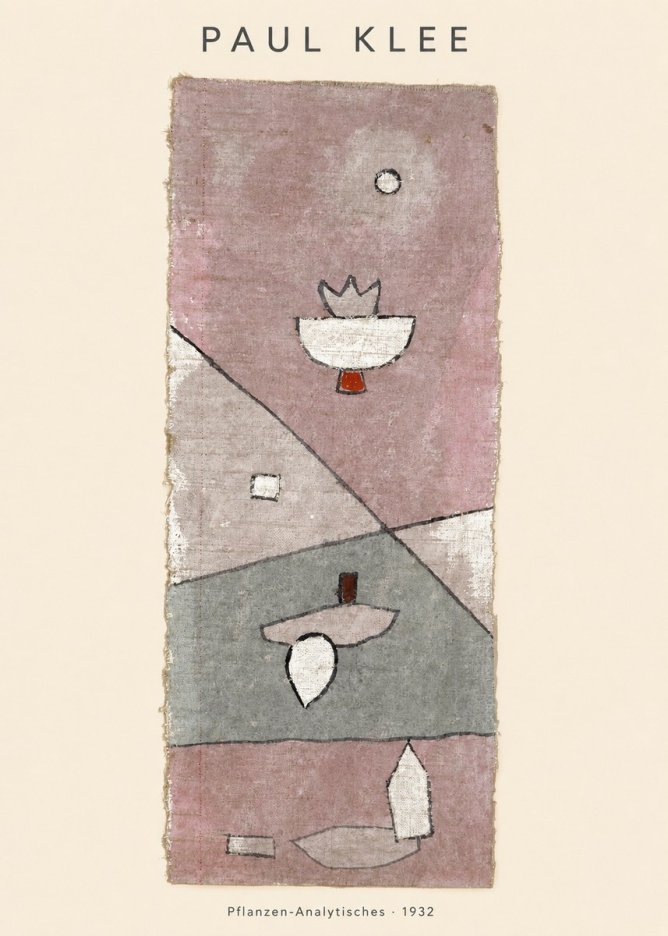 Paul Klee Pflanzen-analytisches No5 - Poszter
