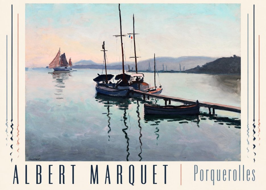 Albert Marquet Porquerolles No3 - Poszter