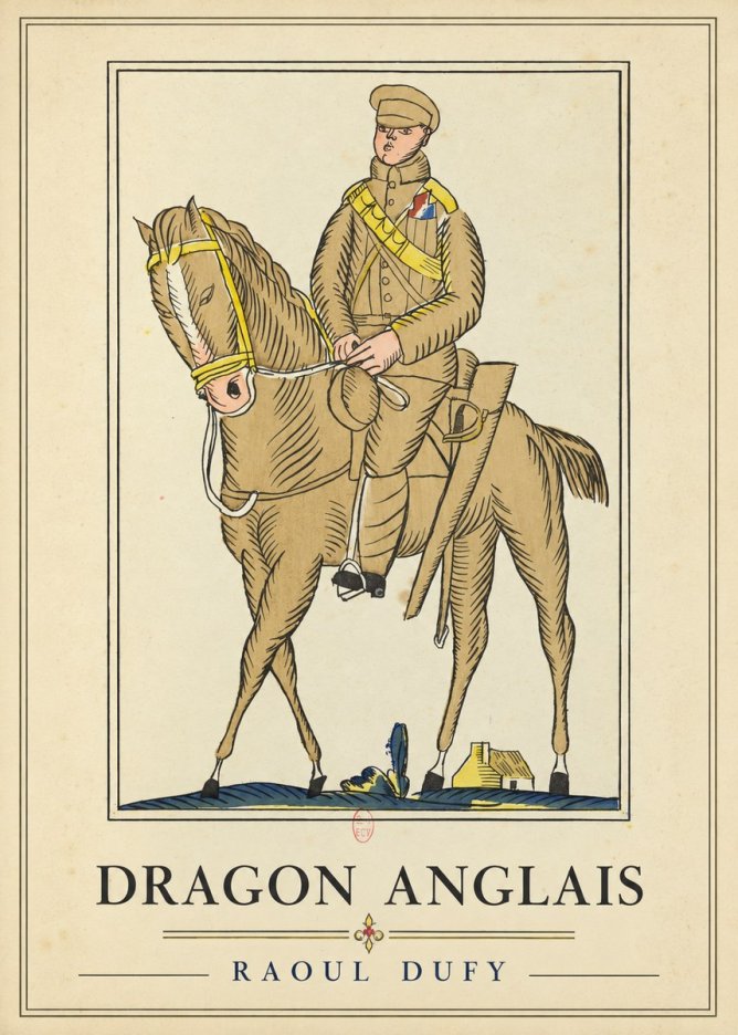 Raoul Dufy Dragon Anglais No1 - Poszter