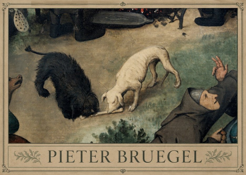 Pieter Bruegel The Beggars No1 - Poszter