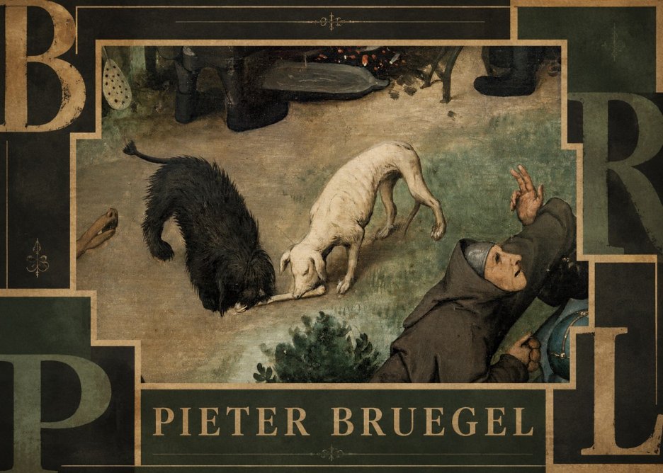 Pieter Bruegel The Beggars No3 - Poszter