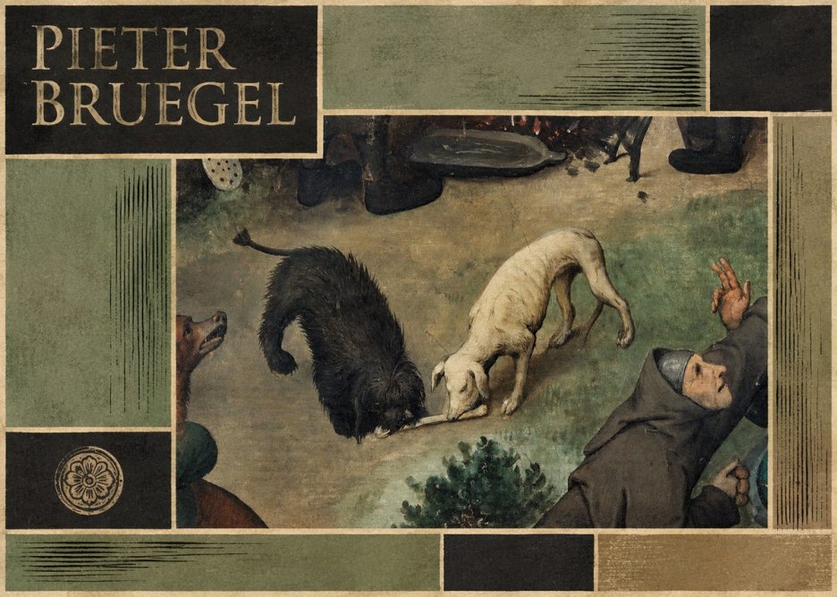 Pieter Bruegel The Beggars No5 - Poszter