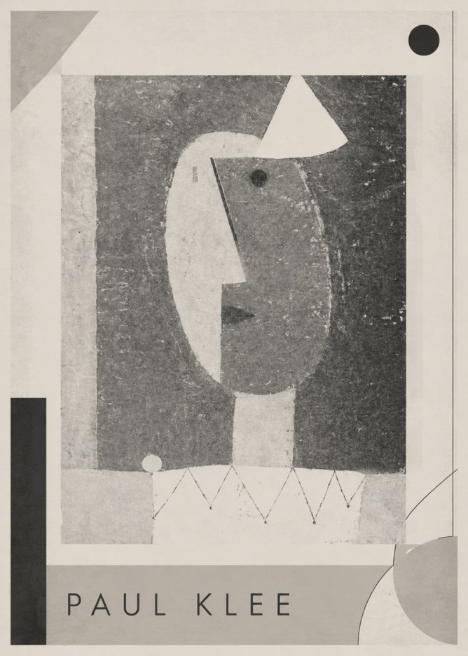 Paul Klee The Clown No1 - Poszter