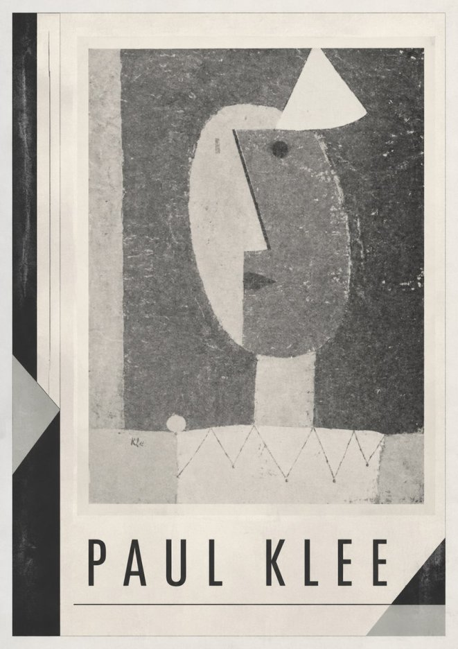 Paul Klee The Clown No3 - Poszter
