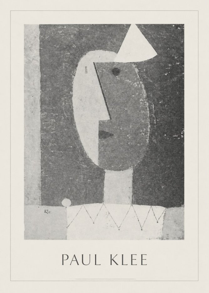 Paul Klee The Clown No5 - Poszter