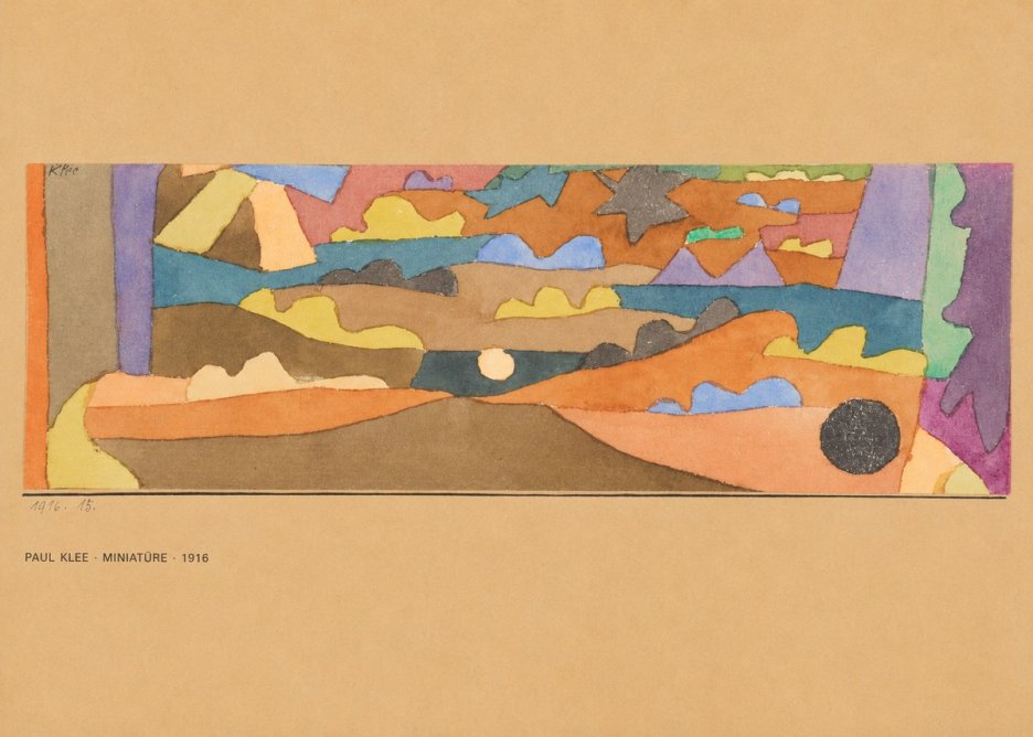 Paul Klee Miniatüre · 1916 No5 - Poszter