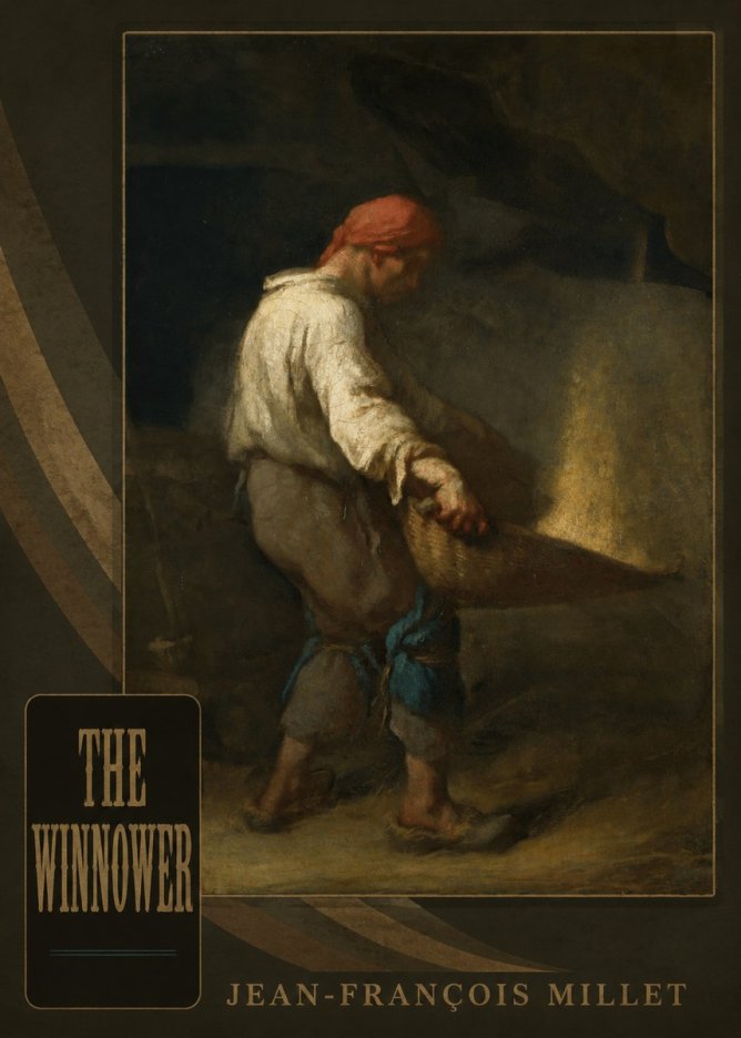 Jean-François Millet The Winnower No5 - Poszter