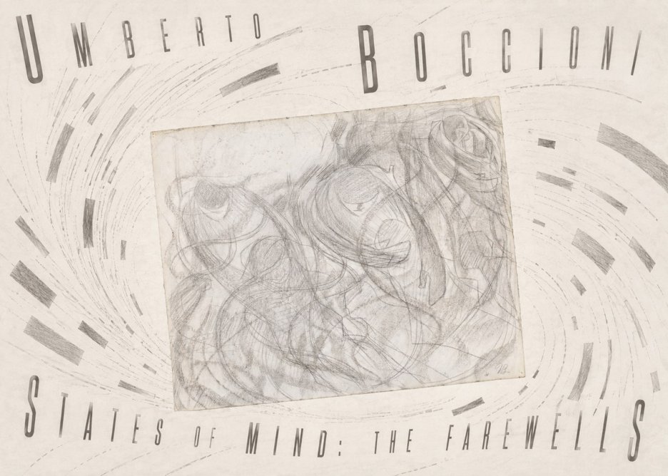 Umberto Boccioni States of Mind: the Farewells No5 - Poszter