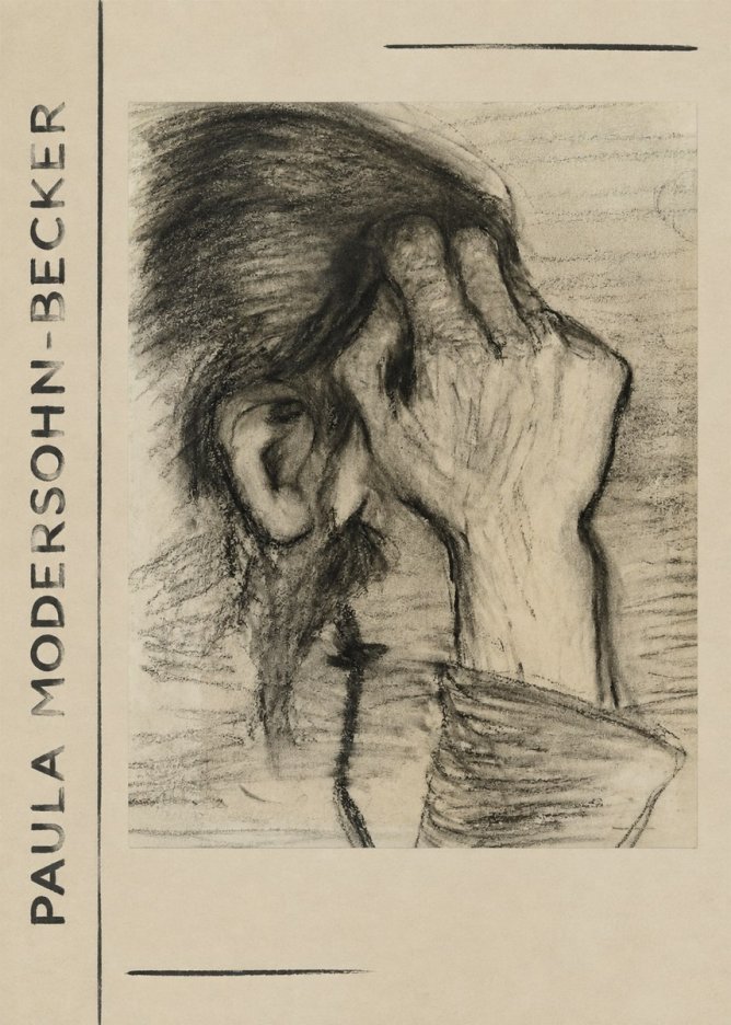 Paula Modersohn-Becker Head of a Girl with Rosary No2 - Poszter