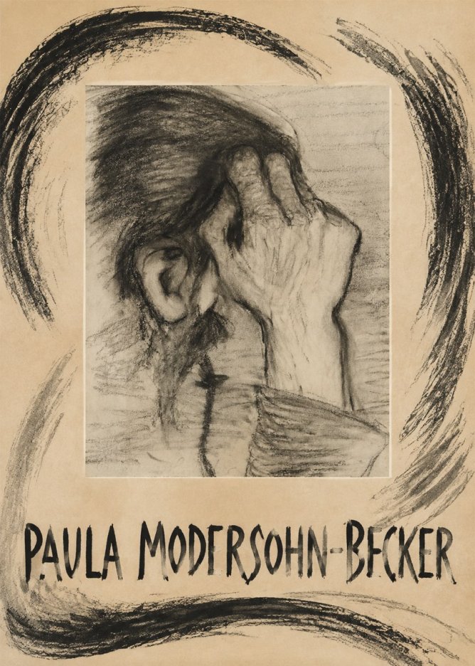 Paula Modersohn-Becker Head of a Girl with Rosary No6 - Poszter