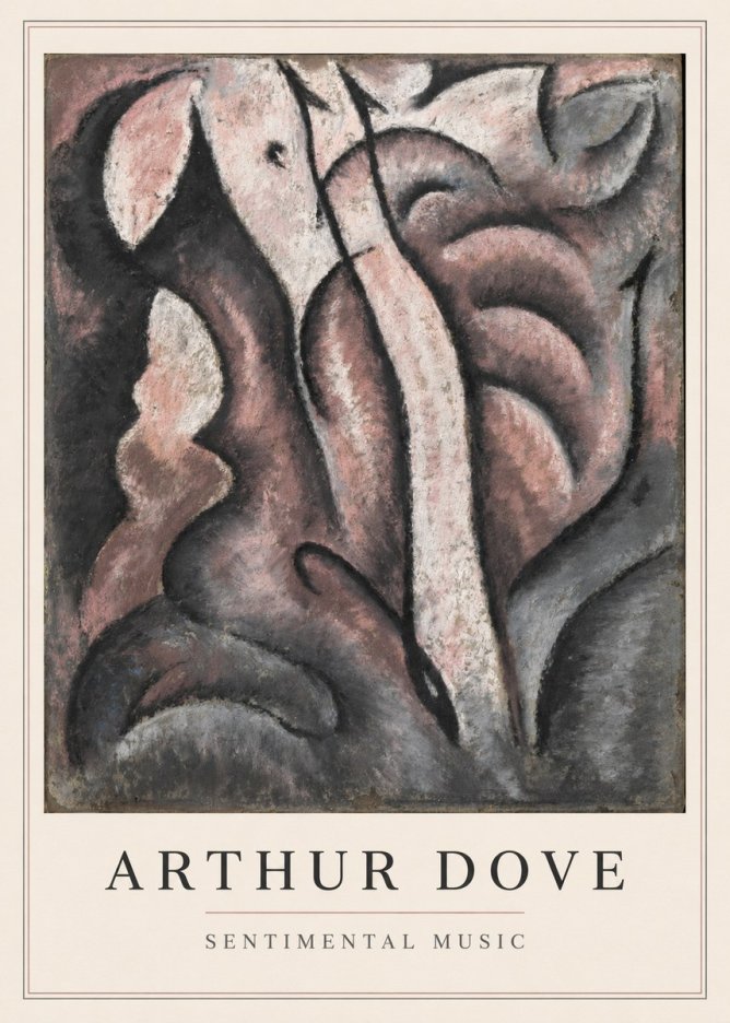 Arthur Dove Sentimental Music II No4 - Poszter
