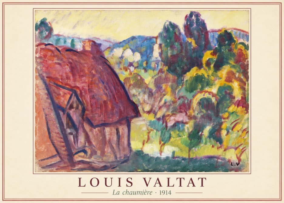 Louis Valtat La Chaumière No2 - Poszter