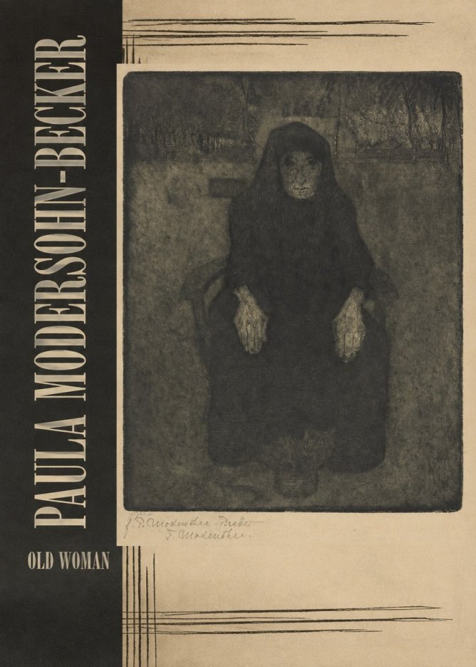 Paula Modersohn-Becker Old Woman No2 - Poszter