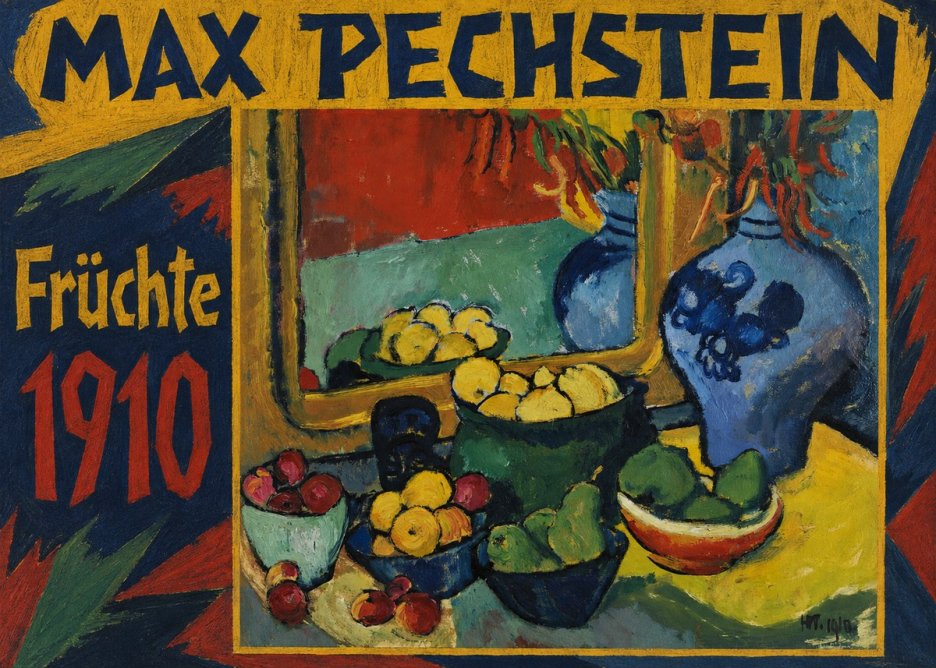 Max Pechstein Früchte 1910 No1 - Poszter