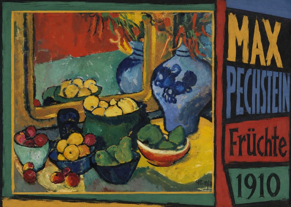 Max Pechstein Früchte 1910 No2 - Poszter