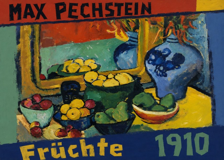 Max Pechstein Früchte 1910 No4 - Poszter