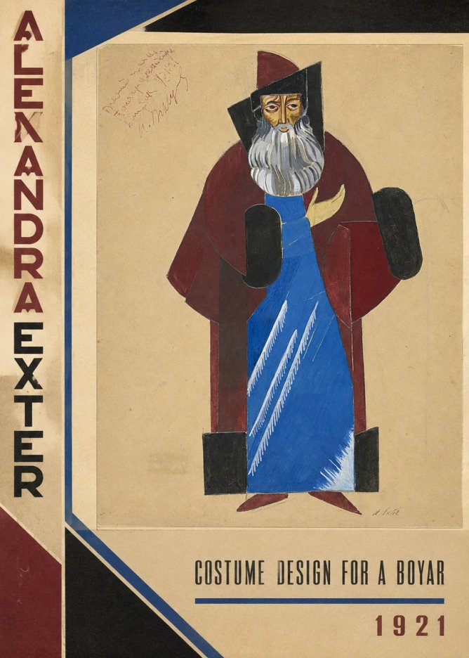 Alexandra Exter Costume Design for a Boyar No2 - Poszter