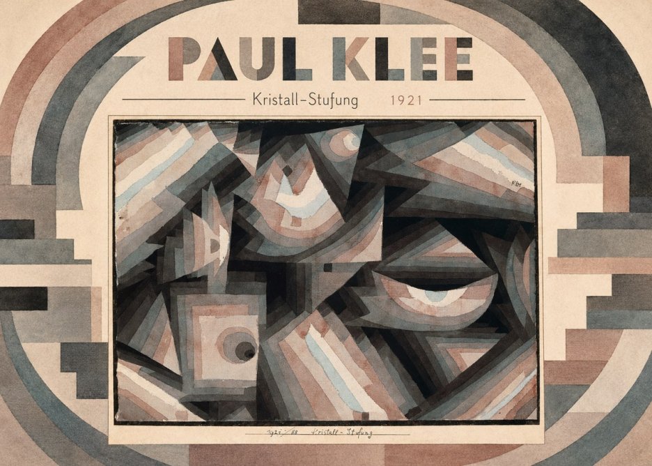 Paul Klee Kristall-stufung I No6 - Poszter