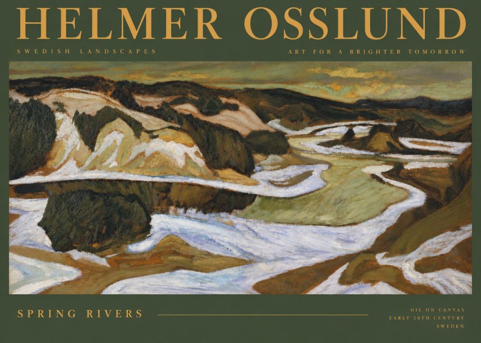 Helmer Osslund Spring Flood No4 - Poszter