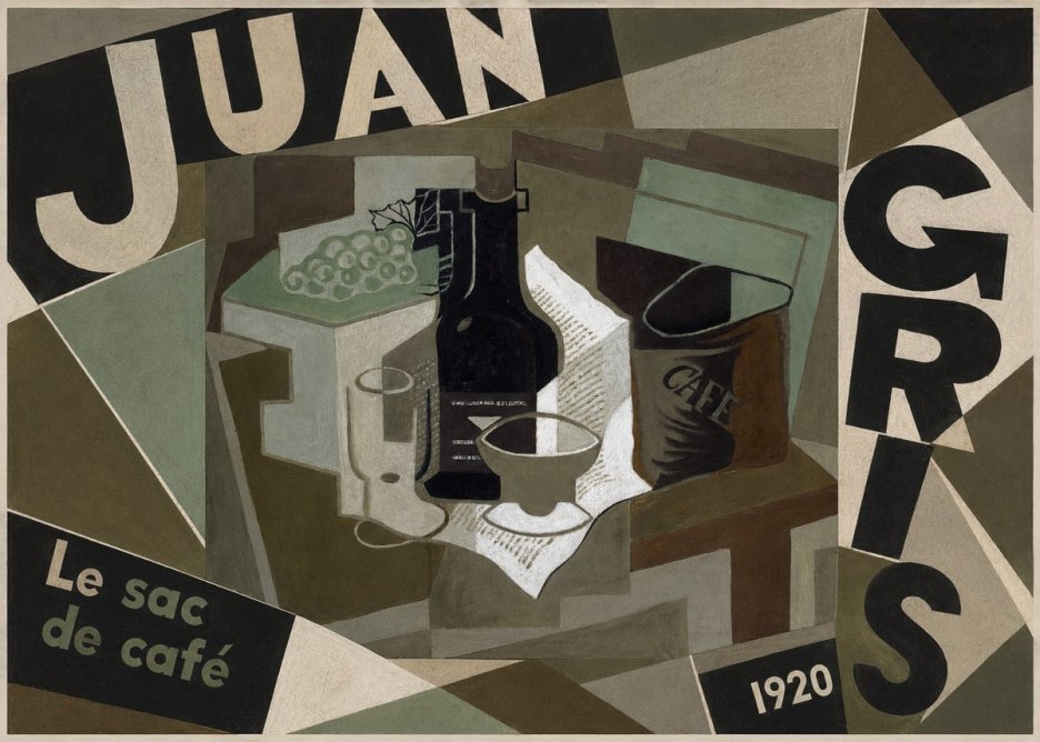 Juan Gris Le Sac De Café No5 - Poszter