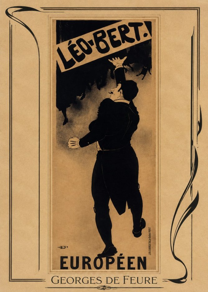 Georges de Feure Léo-bert! II No1 - Poszter