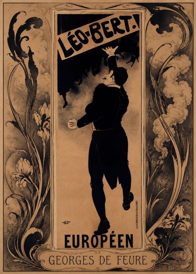 Georges de Feure Léo-bert! II No5 - Poszter