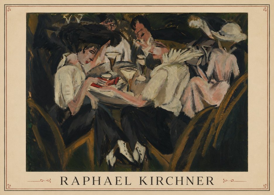 Raphael Kirchner Table Talk No1 - Poszter