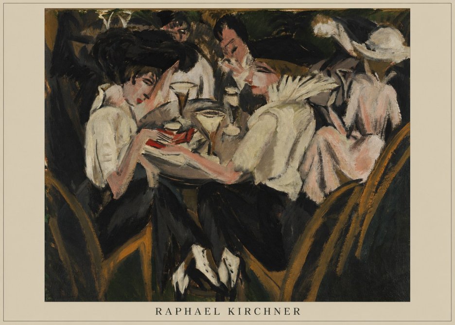 Raphael Kirchner Table Talk No6 - Poszter