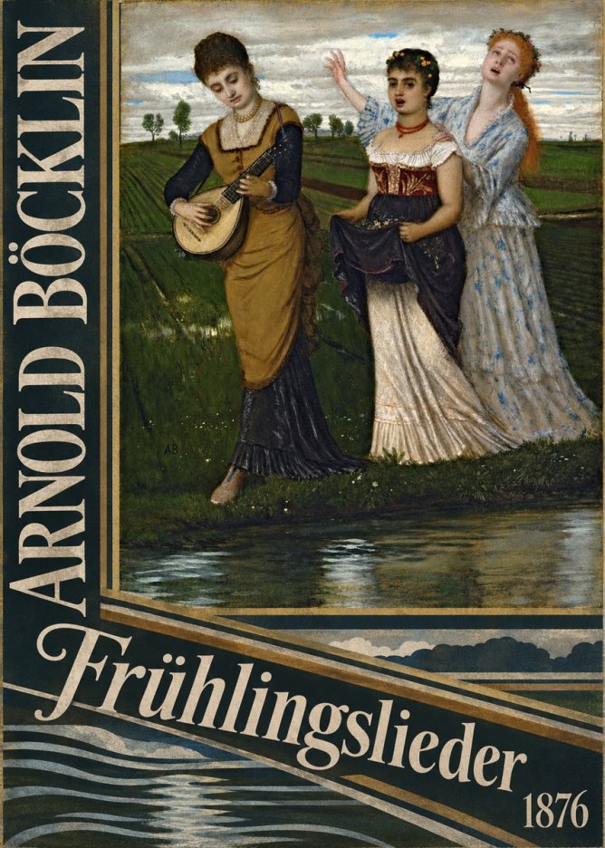 Arnold Böcklin Frühlingslieder No6 - Poszter