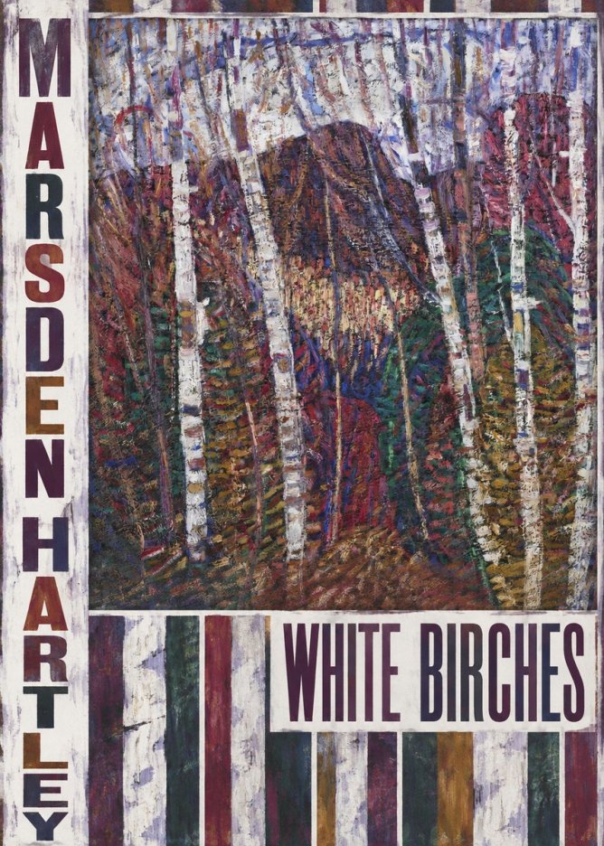 Marsden Hartley White Birches No2 - Poszter