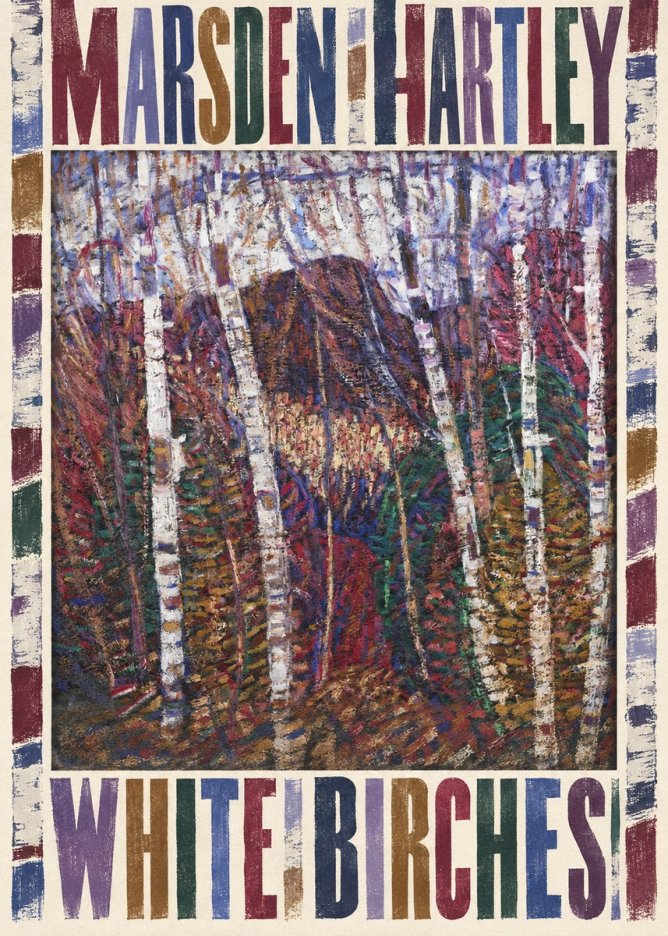 Marsden Hartley White Birches No5 - Poszter