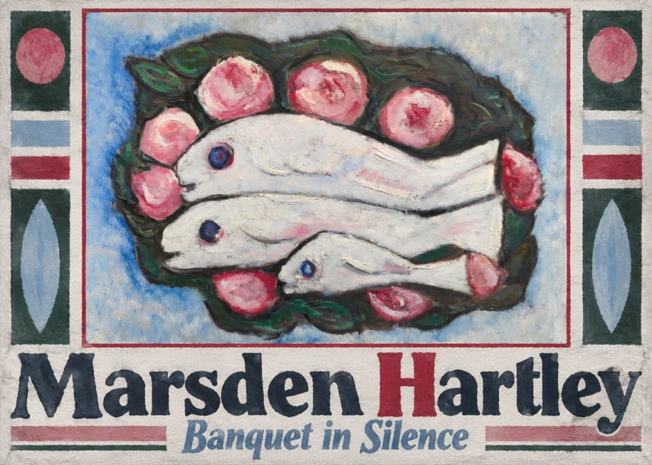 Marsden Hartley Banquet in Silence No1 - Poszter