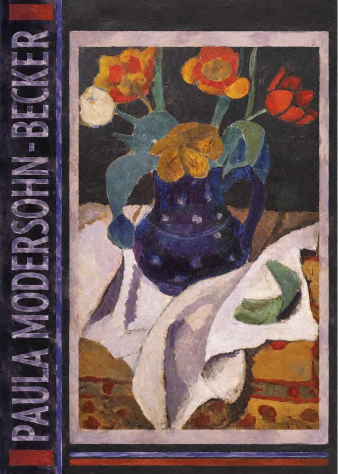 Paula Modersohn-Becker Still Life with Blue Jug and Flowers No2 - Poszter