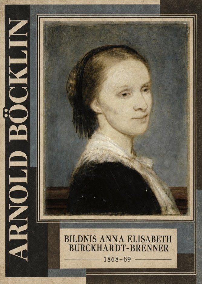 Arnold Böcklin Bildnis Anna Elisabeth Burckhardt-brenner No5 - Poszter