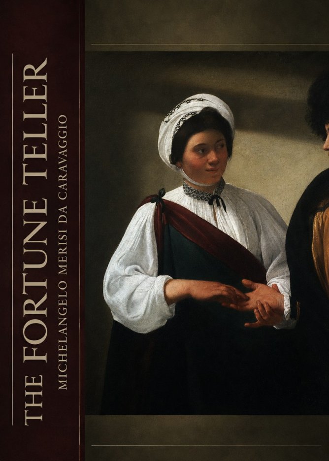 Michelangelo Merisi da Caravaggio The Fortune Teller IV No2 - Poszter