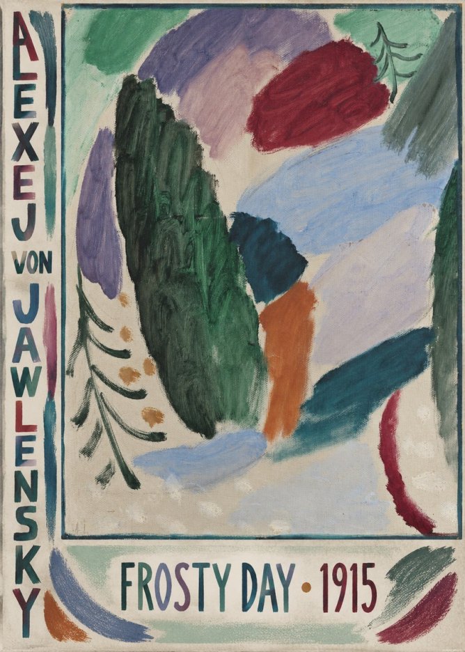 Alexej von Jawlensky Frosty Day No3 - Poszter