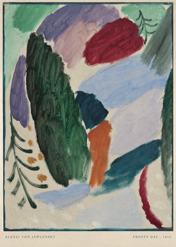 Alexej von Jawlensky Frosty Day No6 - Poszter