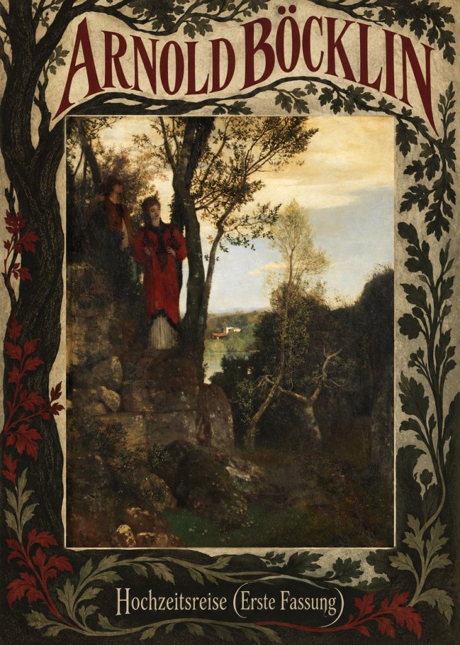 Arnold Böcklin Hochzeitsreise (Erste Fassung) No5 - Poszter