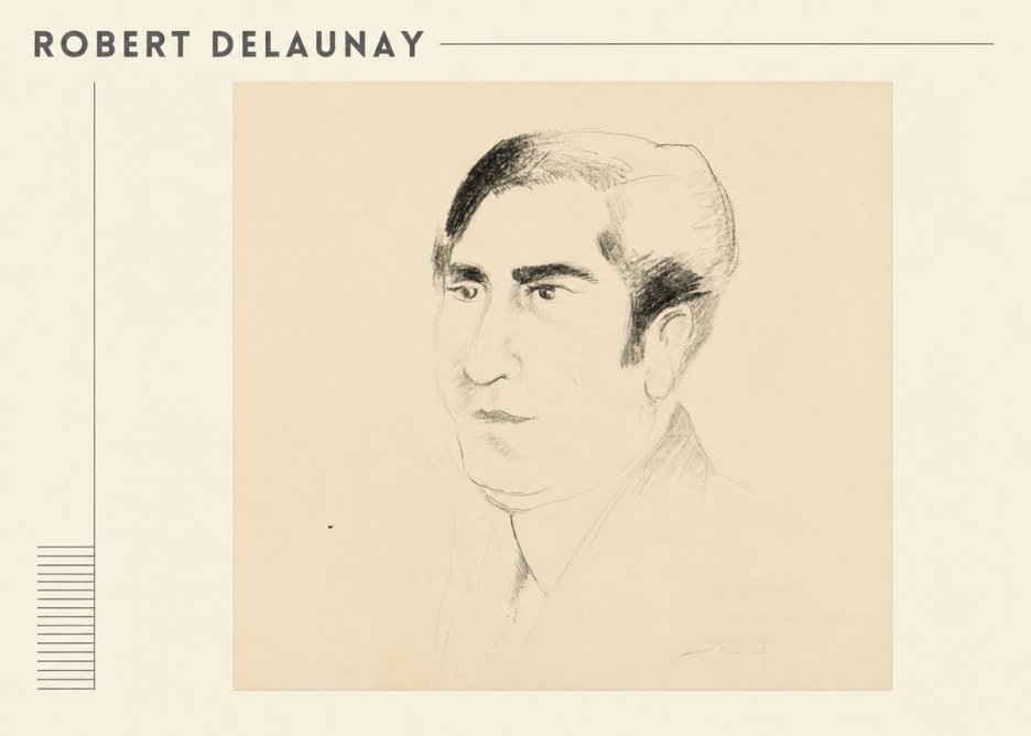 Robert Delaunay Robert Delaunay V No1 - Poszter