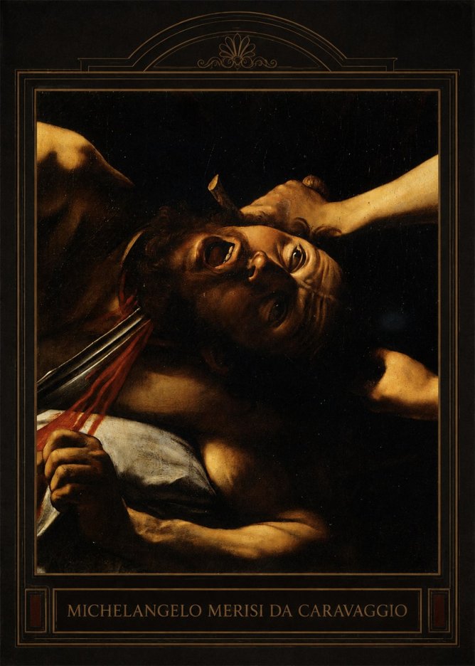 Michelangelo Merisi da Caravaggio David with the Head of Goliath IV No3 - Poszter