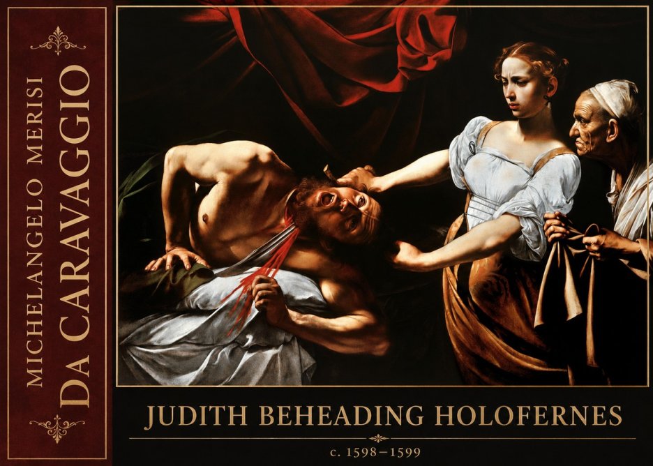 Michelangelo Merisi da Caravaggio Judith Beheading Holofernes IV No2 - Poszter