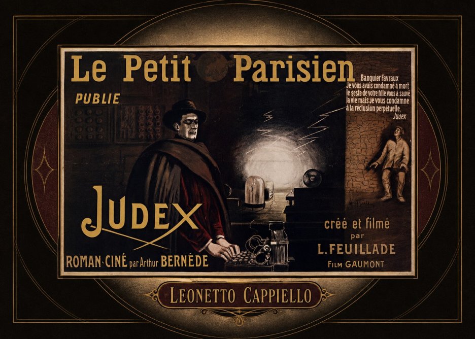 Leonetto Cappiello Judex No4 - Poszter