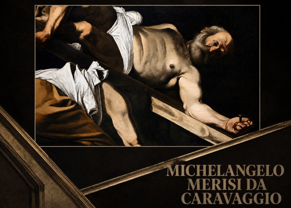 Michelangelo Merisi da Caravaggio The Crucifixion of Saint Peter V No5 - Poszter