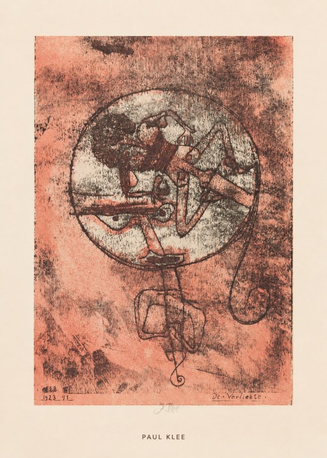 Paul Klee Der Verliebte II No6 - Poszter