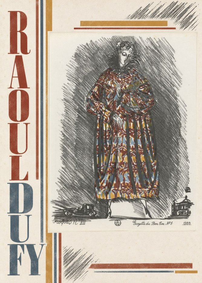 Raoul Dufy Croquis N. Viii No3 - Poszter