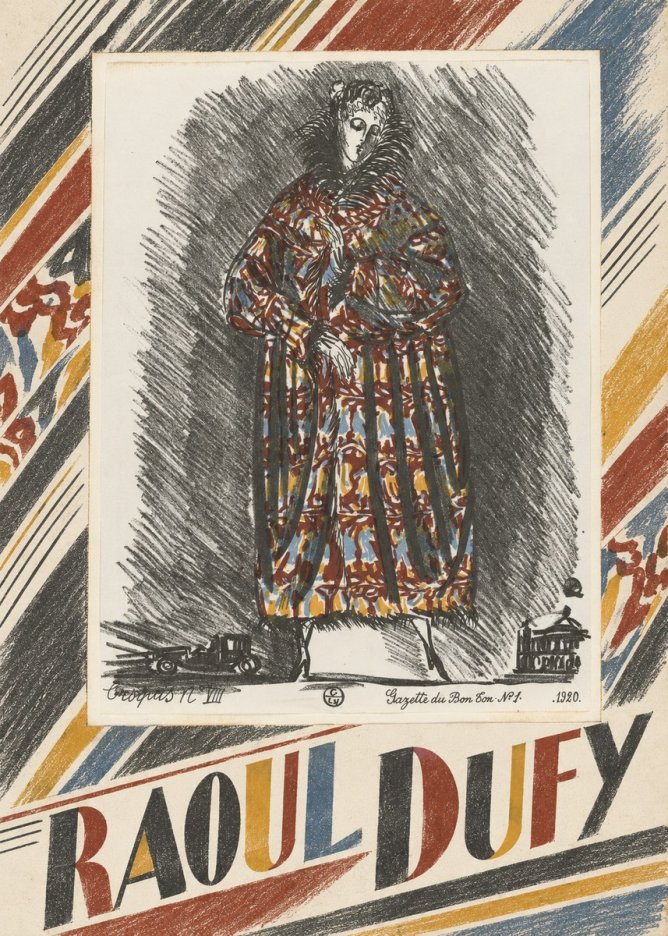 Raoul Dufy Croquis N. Viii No5 - Poszter