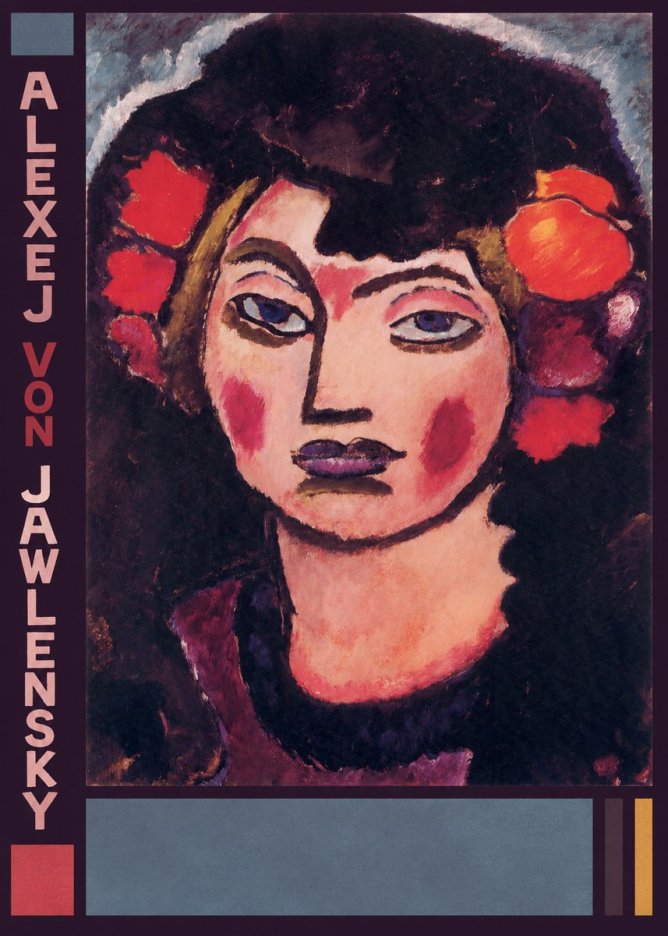 Alexej von Jawlensky Portrait of a Woman No2 - Poszter