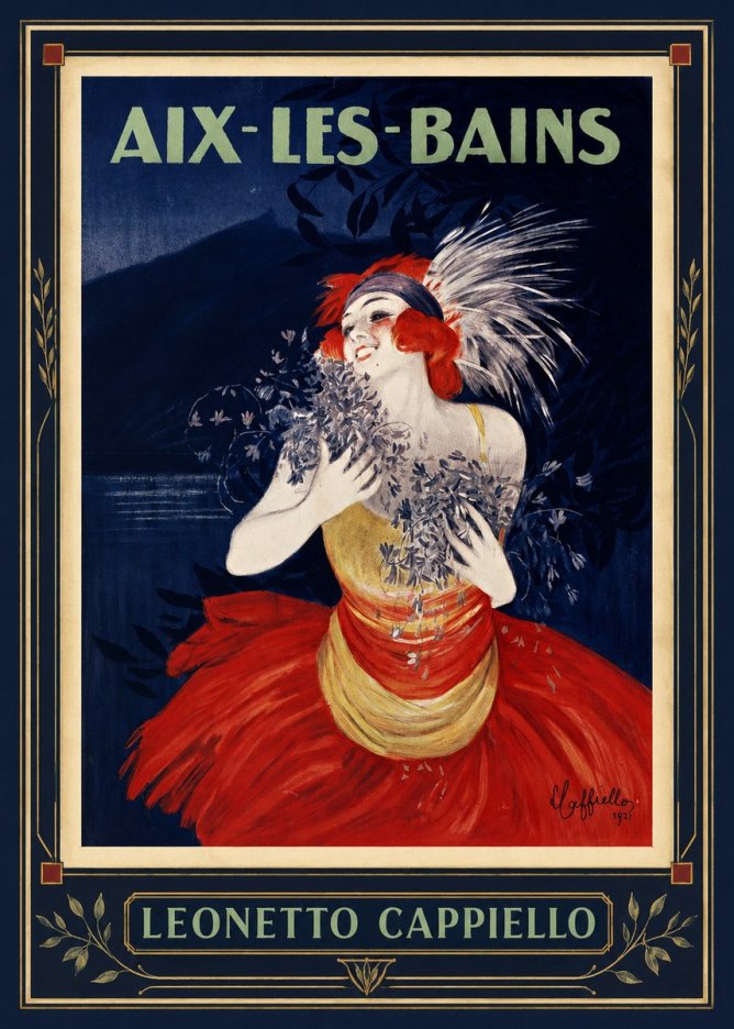 Leonetto Cappiello Aix-les-bains No1 - Poszter
