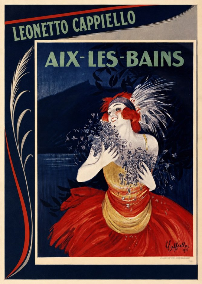 Leonetto Cappiello Aix-les-bains No2 - Poszter